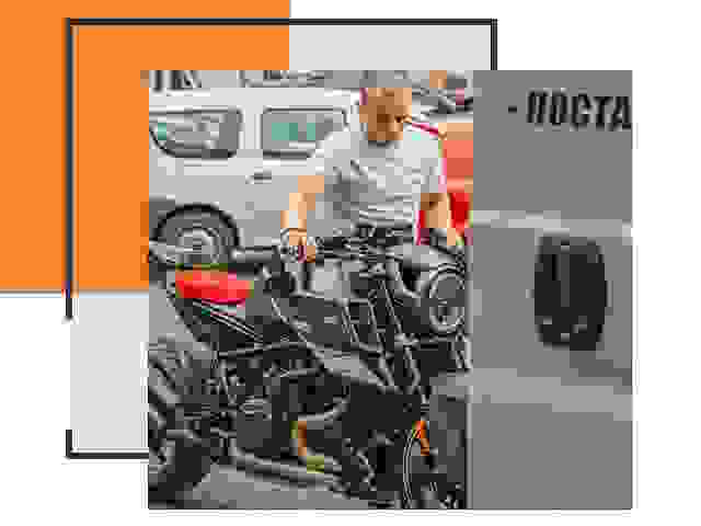 Перевозка мотоцикла по России - Услуги Перевозка-Лбк