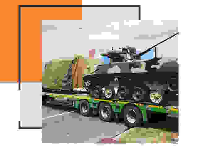 Перевозка военной техники в Лабинске