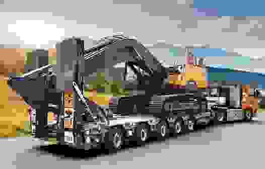 Негабаритная перевозка с учетом высоты в Лабинске